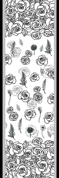 黑白华亿平台印花华亿平台图片