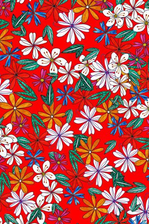 小碎花印花华亿平台图片