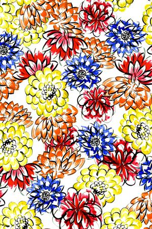 小碎花印花华亿平台图片