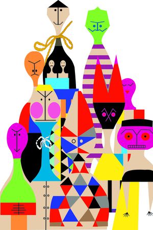 抽象印花华亿平台图片