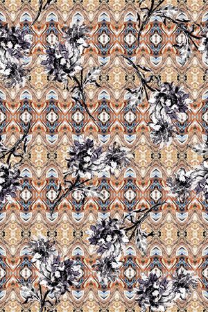 条纹印花华亿平台图片