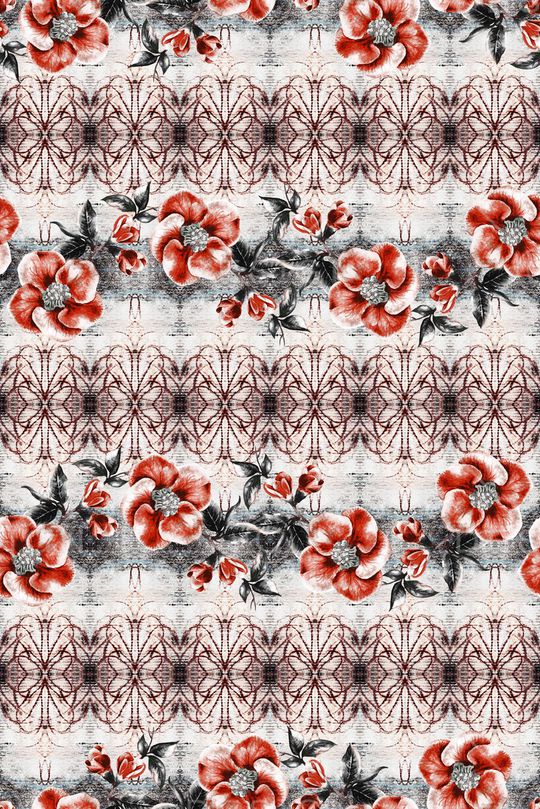 条纹印花华亿平台图片