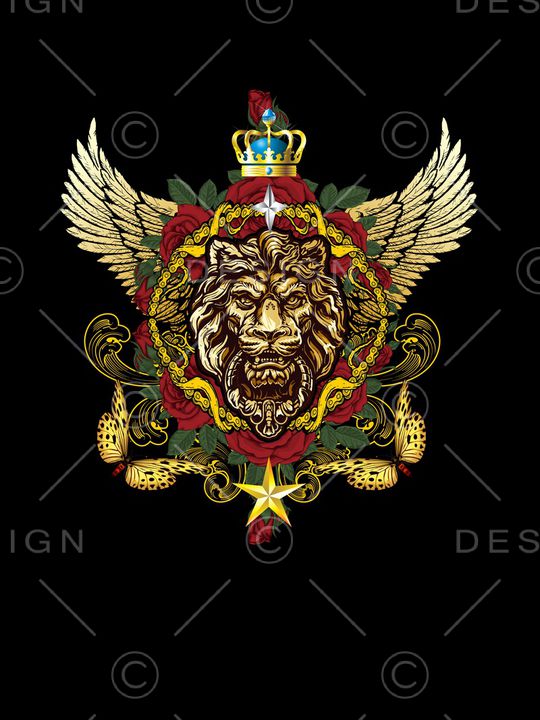 狮子印花华亿平台图片