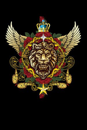 狮子印花华亿平台图片