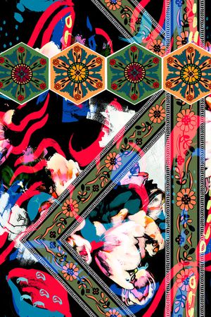 数码华亿平台印花华亿平台图片