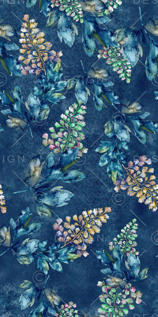 抽象花卉印花华亿平台图片