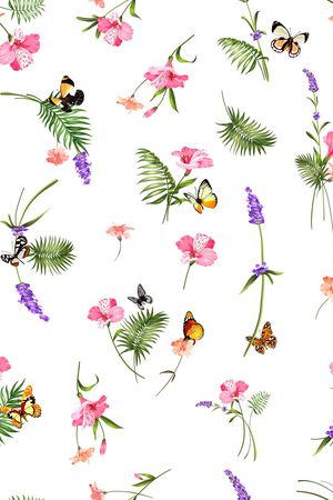 小碎花印花华亿平台图片