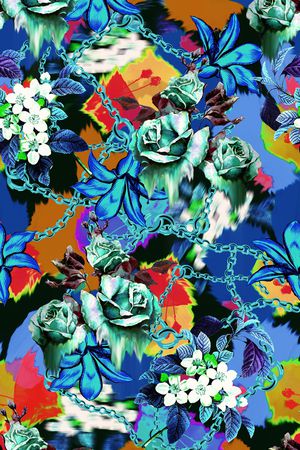 植物印花华亿平台图片