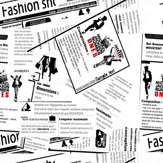 黑白华亿平台印花华亿平台图片