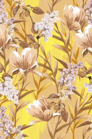 绿植树叶印花华亿平台图片