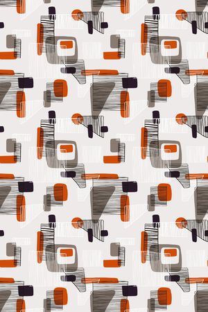 格子印花华亿平台图片