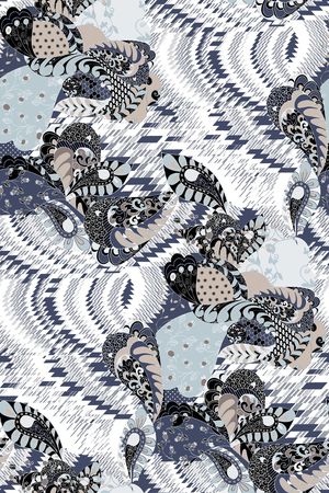 民族风印花华亿平台图片