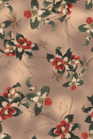 中国风印花华亿平台图片