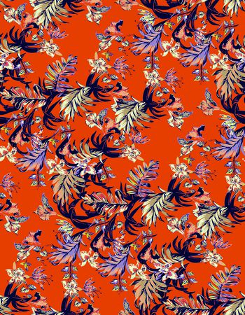 佩斯利印花华亿平台图片