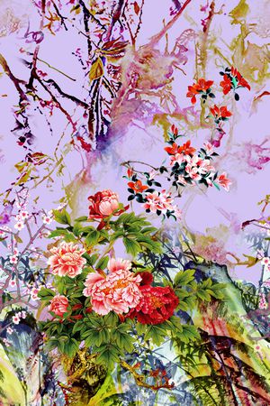 民族风印花华亿平台图片