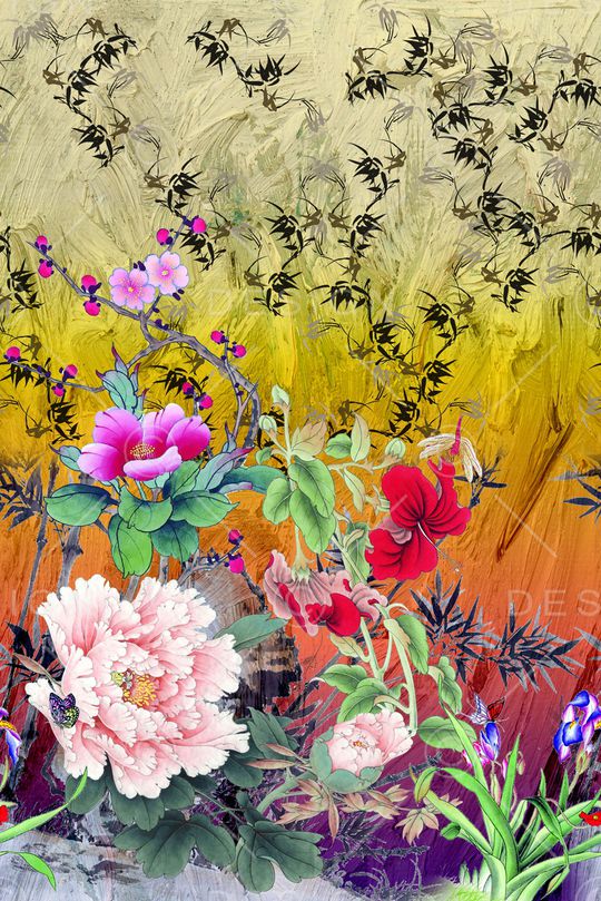 民族风印花华亿平台图片