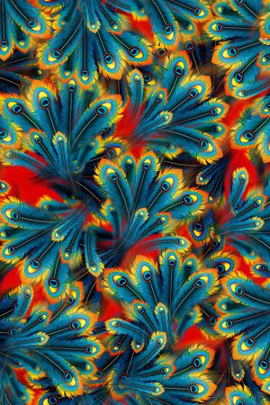 抽象印花华亿平台图片