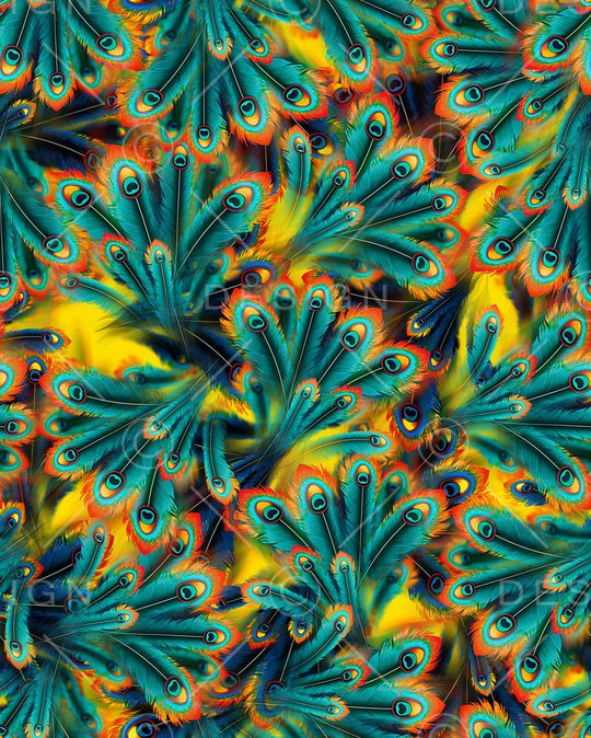 抽象印花华亿平台图片