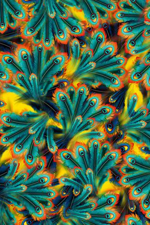 抽象印花华亿平台图片