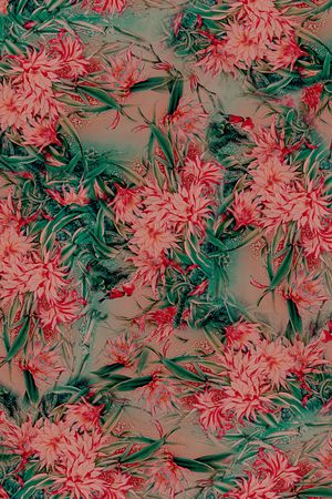 植物印花华亿平台图片