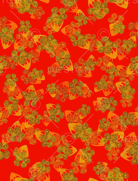 植物印花华亿平台图片