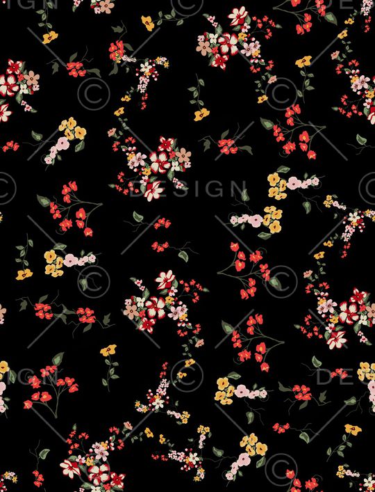 植物印花华亿平台图片