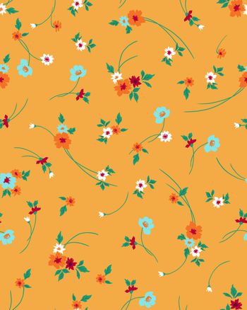 小碎花印花华亿平台图片