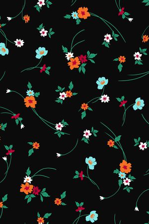 小碎花印花华亿平台图片