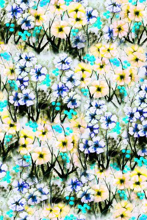 白花印花华亿平台图片