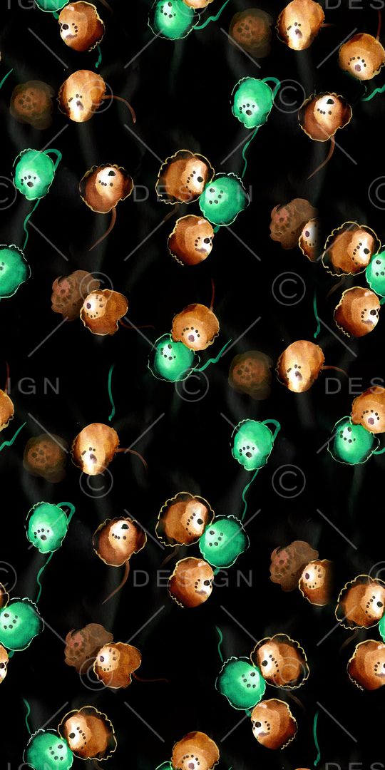 抽象花卉印花华亿平台图片