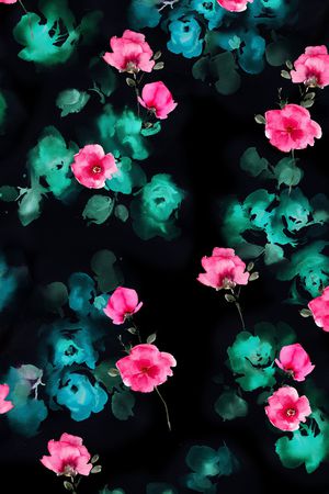 小碎花印花华亿平台图片