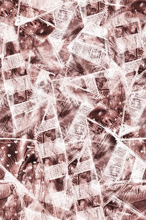 条纹印花华亿平台图片