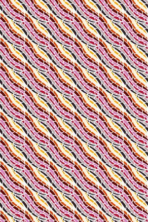 条纹印花华亿平台图片