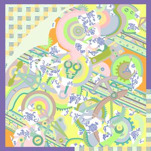 中国风印花华亿平台图片