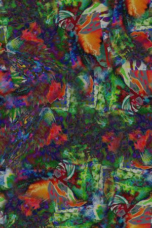 植物印花华亿平台图片