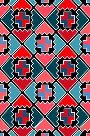 洋阳---几何印花华亿平台图片