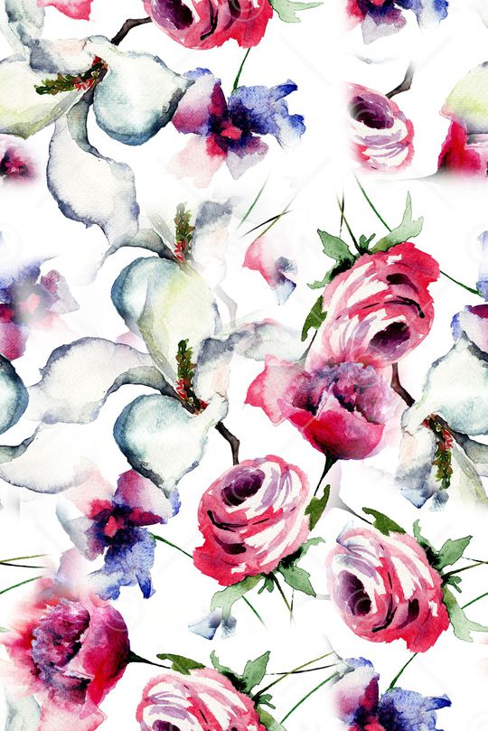 植物印花华亿平台图片