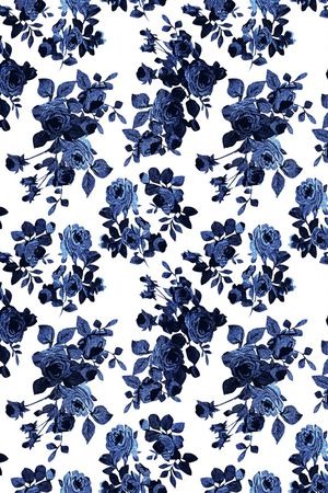 小碎花印花华亿平台图片