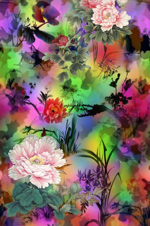 数码华亿平台印花华亿平台图片