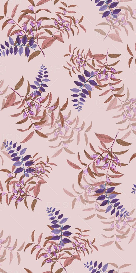 抽象花卉印花华亿平台图片