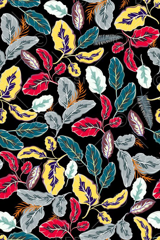 植物印花华亿平台图片