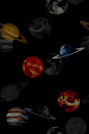 抽象男装印花华亿平台图片