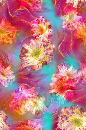 肌理印花华亿平台图片