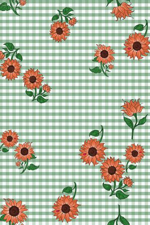 格子印花华亿平台图片