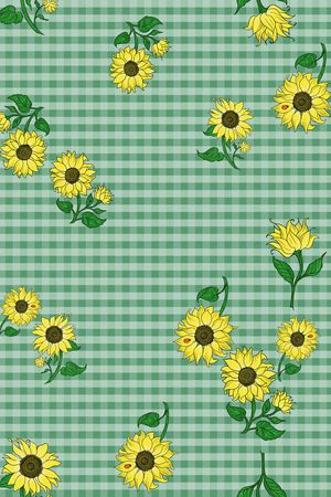 格子印花华亿平台图片