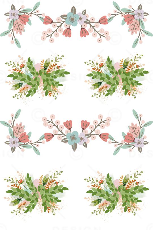 清爽底花卉印花华亿平台图片