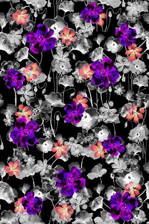 抽象印花华亿平台图片