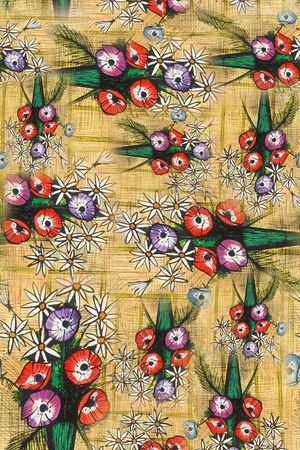 小碎花印花华亿平台图片