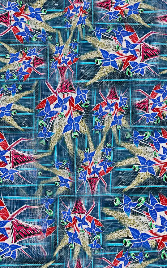 小碎花印花华亿平台图片