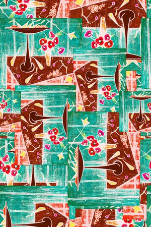 小碎花印花华亿平台图片